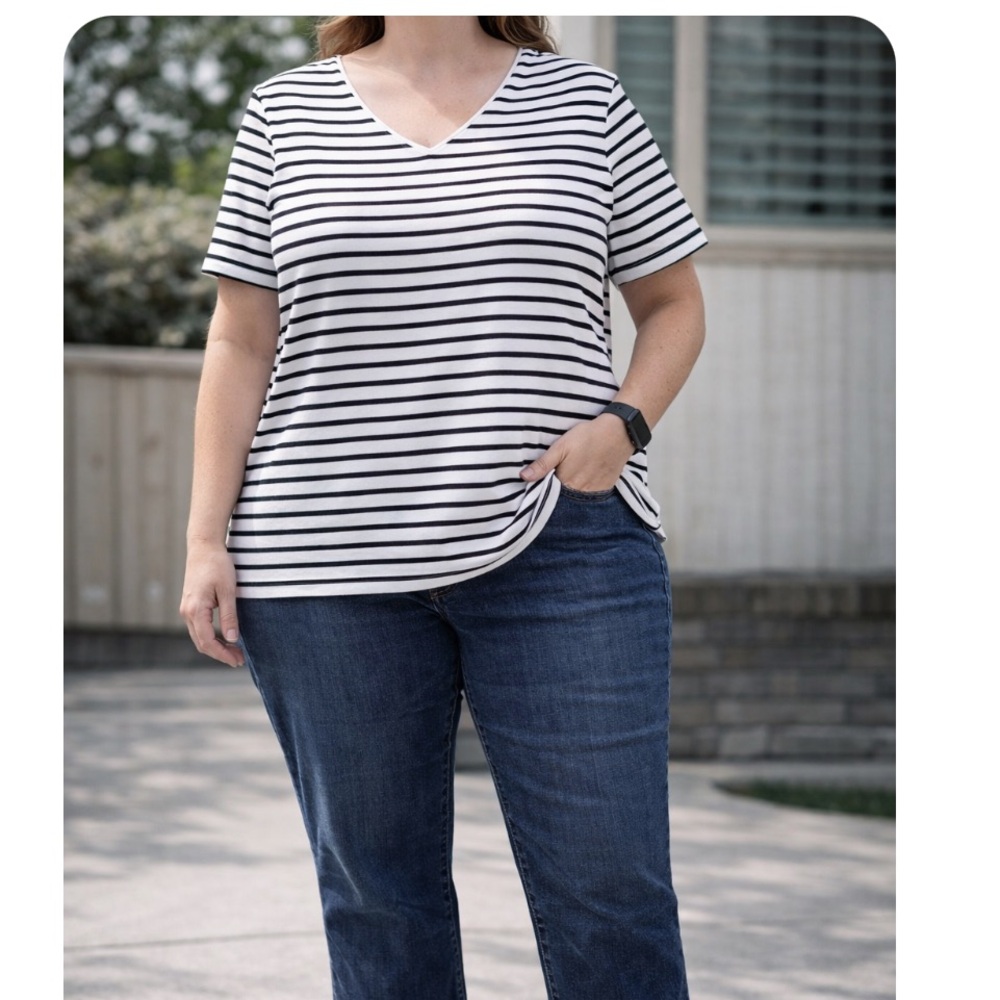 Talbots woman 2x 100% cotton shirt
